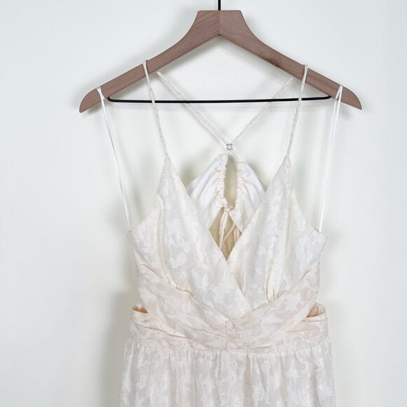 Anthropologie ASTR The Label Frolic Cutout Maxi Dress Wedding Bride Boho Coastal - Picture 8 of 16